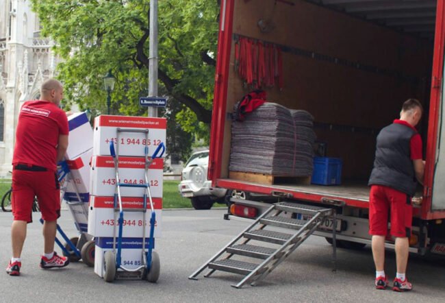 Auslandsumzug Wien