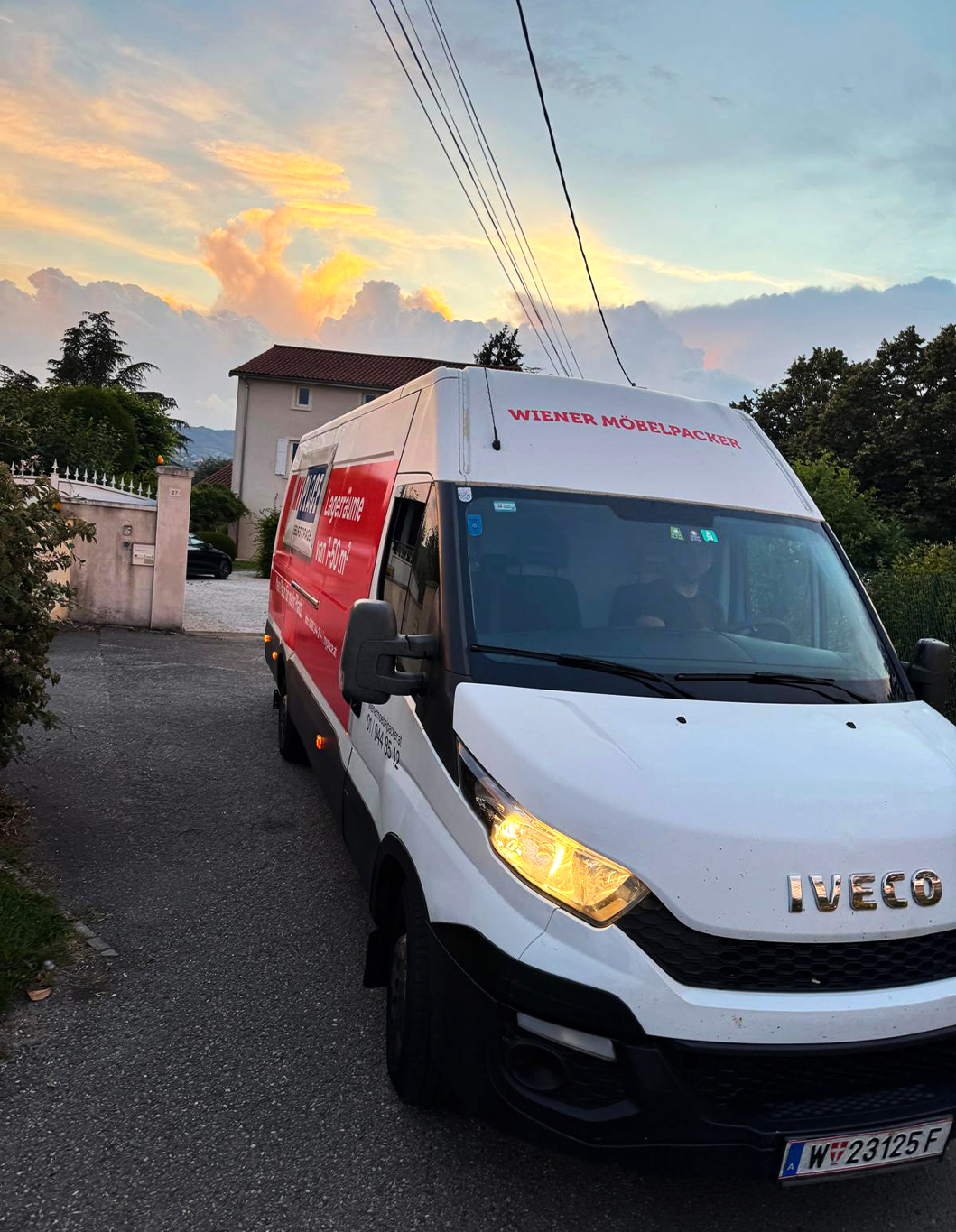 Straße nach Vorarlberg